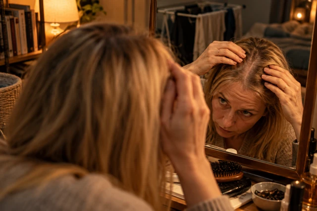 A menopausa causa queda de cabelo? Evidências e tratamento