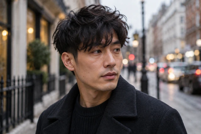 The best men's hairstyles for an oblong face with thick hair