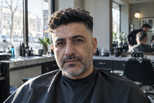 卵型で毛量が多い男性に似合うヘアスタイル