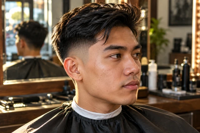 taper fade for men: which face shapes it suits
