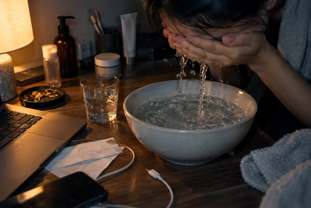 洗顔は冷水と温かいお湯、どちらがよいですか?