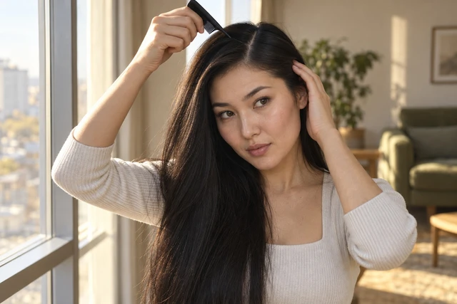 髪の分け目は左右どちらがいい?研究が示すこと