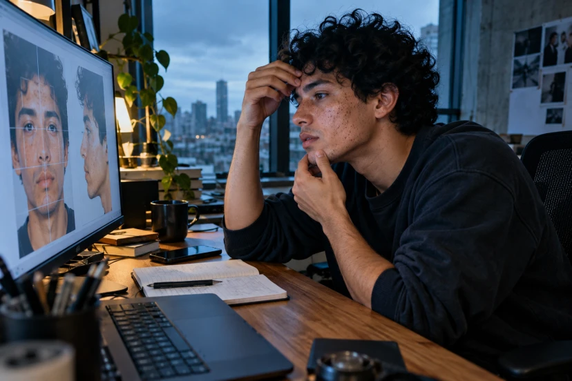 顔の三分割は均等であるべき？測り方を解説