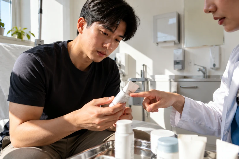 妊娠中のスキンケア：避けるべき成分